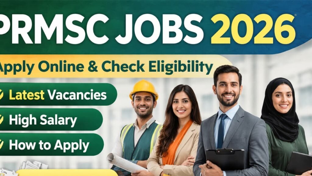 Official PRMSC Jobs 2026 – Apply Now for Trusted Government Roles