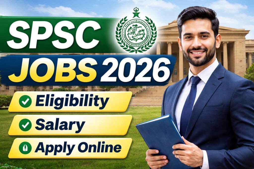 Latest SPSC Jobs 2026 – Official Guide to Apply Online